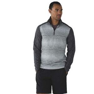 Lululemon Mens Surge Warm Up ½ zip Long Sleeve Top Size Small